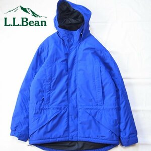 M 90S L.L.Bean ダウンジャケット primaloft エルエルビーン ll bean l.l l.l. 青 ブルー blue プリマロフト ダウン nylon jacket