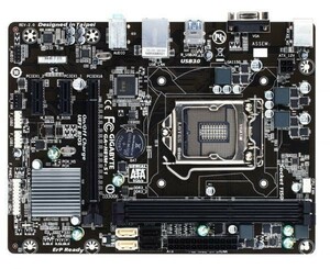 GIGABYTE H81M-S1 (rev. 2.1) LGA 1150 Intel H81 SATA 6Gb/s USB 3.0 Micro ATX Intel Motherboard