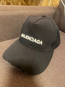 バレンシアガ　BALENCIAGA キャップ　 帽子 黒 ブラック