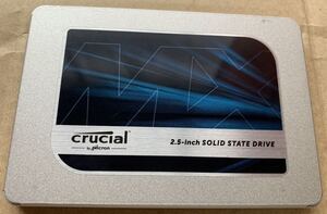 【使用時間3250時間】crucial MX500 500GB CT500MX500SSD1 2.5 SATA SSD 580