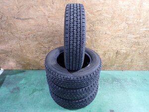 GM1303【送料無料155/80R14 88/86N】4本 2022年製 TOYO DELVEX デルベックス 935 中古スタッドレス プロボックス 《即決》