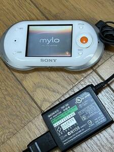 SONY パーソナルコミュニケーター mylo アダプタ付き　バッテリー無し　(FB-NH)