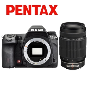 ペンタックス PENTAX K-5 IIs 55-300mm 望遠 レンズセット ブラック デジタル一眼レフ カメラ 中古