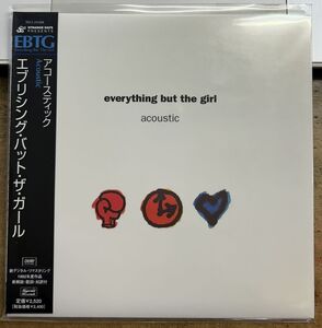 エブリシング・バット・ザ・ガール ／アコースティック 【未開封新品CD】 紙ジャケット サンプル盤 TECI-24388