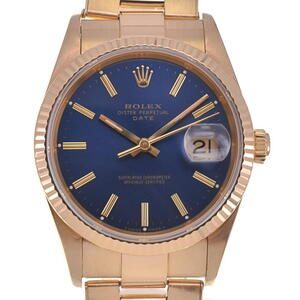 ロレックス ROLEX Ref.15238 ヴィンテージ オイスターパーペチュアルデイト K18YG 自動巻き メンズ 美品 Z#131909