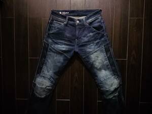 G-STAR RAW♪5620 3D ANKLE ZIP SKINNY♪ジースター♪立体裁断♪ストレッチ♪W28 L32♪D11667 8968 A028