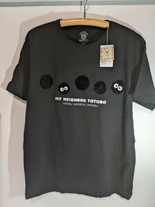 新品未使用 ジブリ美術館 まっくろくろすけ Tシャツ となりのトトロ 完売品 三鷹の森ジブリ美術館 サイズLL 