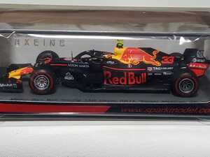 新品 1/43 スパーク SPARK Red Bull Racing-TAG Heuer Winner Mexican GP 2018 RB14 Max Verstappen #33