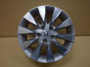 【岩手 盛岡発】中古 純正 ホイール ホンダ シビック FD3 16ｘ6.5J 5穴 114.3 +45 1本 傷有り ポリッシュ/グレー ②