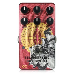 最落無し! One Control　STRAWBERRY RED OVERDRIVE DLX Japonism Edition　/ a47070　高い操作性を持つ6ノブ オーバードライブ　1円