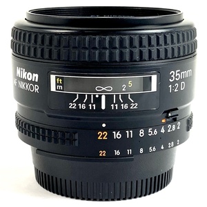 ニコン Nikon AF NIKKOR 35mm F2D 一眼カメラ用レンズ（オートフォーカス） 【中古】