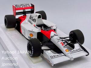 AUTOart 1:18 マクラーレン ホンダ MP4/6 #2 G.ベルガー 小改修加工品 McLAREN HONDA Japanese GP Winner 1991 オートアート