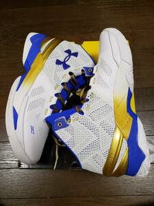 新品 Under Armour Curry 2 Gold Rings 9.5 shoes / アンダーアーマー カリー 2 ゴールドリングス 27.5 cm シューズ Stephen Curry NBA 