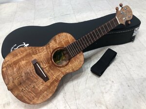 BIGISLAND ビッグアイランド UKULELE U-MO-CTS ウクレレ ハワイ 弦楽器 ハードケース付属 民族楽器●F052T026