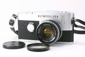 【中古】Olympus Pen Ｆ 38mmF1.8付き