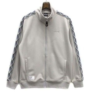 ショット SCHOTT テーピング ジャージ トラック ジャケット TAPING JERSEY TRACK JACKET グレー M 782-3152007 メンズ