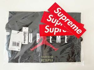 新品 国内正規品 Supreme / Jordan Drawstring Bag シュプリーム Black Free