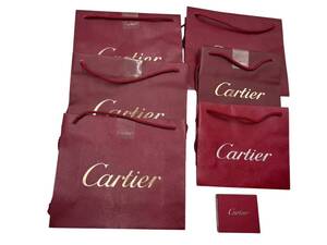 【未使用品】Cartier カルティエ おまとめ 7点 紙袋 箱 