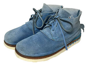 US9.5 visvim ビズビム GRIS MOC MID-FOLK グリスモック ブーツ レザーシューズ