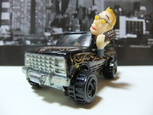 所さん☆トコロさん　HOT WHEEL　ＦＯＲＤ　Bronco ４-Wheeler 【ハーレーダビッドソン】　１/６４　HOT WHEEL　