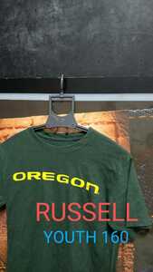 US古着 RUSSELL ロゴプリ Tシャツ