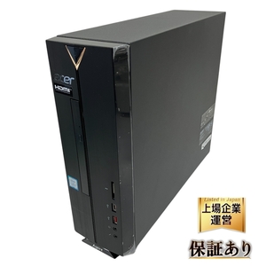 Acer Aspire XC-885 デスクトップ PC 8GB HDD 2TB UHD Graphics 630 Core i7-8700 3.20GHz Windows 11 Home 中古 T9473894