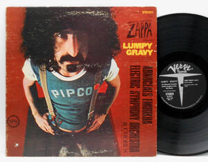 ★良盤 US ORIG LP★FRANCIS VINCENT ZAPPA(FRANK ZAPPA)/Lumpy Gravy 1968年 初回黒銀ラベル 初回マト1 1stソロ THE MOTHERS OF INVENTION