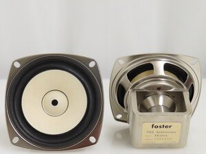 ■□FOSTEX FE103A 8Ω スピーカーユニットペア 70周年記念モデル フォステクス 木箱付□■027758005m□■