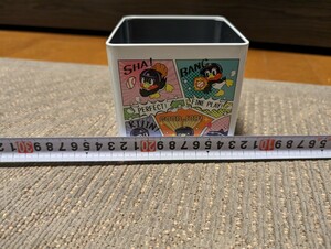 つば九郎のお菓子の空箱 スチール 東京ヤクルトスワローズ つばくろう グッズ 小物入れ