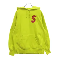 SUPREME (シュプリーム) 20AW S Logo Hooded Sweatshirt Acid Green エスロゴ フーデッド スウェット プルオーバーパーカー アシッドグリーン