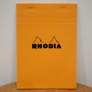 [未使用品]RHODIA/ロディア【No.16/ブロックロディア/オレンジ/ブロックメモ/方眼罫】ゆうパケットポスト匿名配送