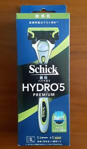 シック/ Schick Hydro5 premium　新品未開封　替刃 2個 付属 ハイドロ5 プレミアム