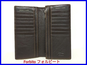 即決! 美品! Forbito フォルビート 長財布 ウォレット