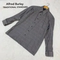 アルフレッドバーリー Alfred Burley 長袖 シャツ 千鳥格子 秋 冬