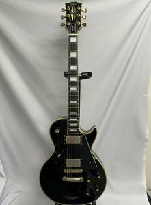 【ジャンク品】　Greco　グレコ　Les Paul Custom　レスポールカスタム　エレキギター　ブラック