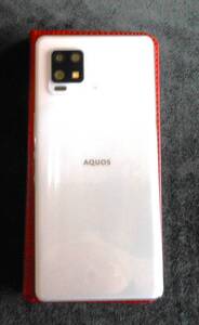 シャープAQUOS ZERO6 ホワイト 美品　ソフトバンク