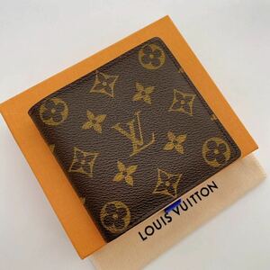 H1339【極美品】 LOUIS VUITTON ルイヴィトン モノグラム ポルトフォイユ マルコ 二つ折り 財布 ウォレット 