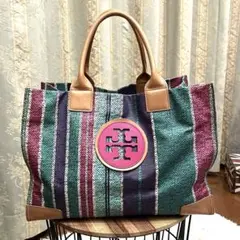 TORY BURCH トリーバーチ トートバッグ バッグ マルチカラー✨希少✨