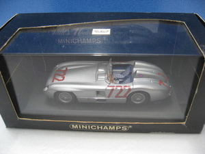 MINICHAMPS/ミニチャンプス　1/43 メルセデスベンツ３００SLR　ミッレミリア　１９５５