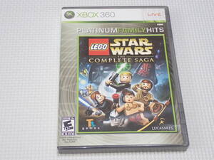 xbox360★LEGO STAR WARS THE COMPLETE SAGA 海外版 北米版★箱付・説明書付・ソフト付