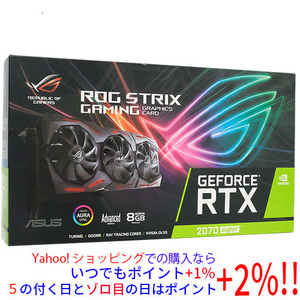 【中古】ASUS製グラボ ROG-STRIX-RTX2070S-A8G-GAMING PCIExp 8GB 元箱あり [管理:1050021987]