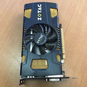 【中古】グラフィックボード ZOTAC GTX550 Ti 1GB 192BIT DDR5/管理番号NG72