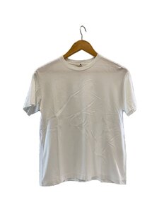 BLAMINK◆コットン クルーネック エンブレムTEE/Tシャツ/-/コットン/WHT/7917-222-0010