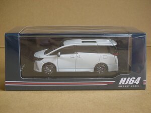 HJ64 1/64 Toyota ALPHARD Z プラチナホワイトパールマイカ 完成品