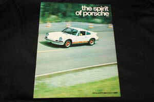 ★ミツワ自動車広報誌 the spirit of porsche 第8号(ポルシェ914/カンナムシリーズ紹介/73カレラRS他) 1973年11月頃発行