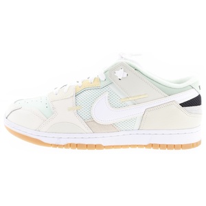 NIKE ナイキ DUNK SCRAP ダンクロー スクラップ シーグラス ローカットスニーカーシューズ ミント/ベージュ US11.5/29.5cm DB0500-100