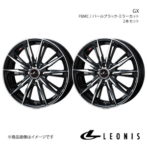 LEONIS/GX MRワゴン MF22S アルミホイール2本セット【14×4.5J 4-100 INSET45 PBMC】0039327×2