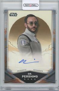 【OMID ABTAHI as Dr. PERSHING】2021 TOPPS Star Wars The Mandalorian Season 2 Autographs /ドクター・ペン・パーシング役 