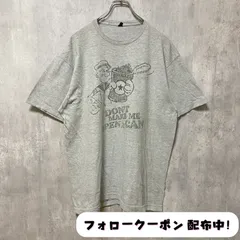 古着 used　Popeye　ポパイ　半袖プリントTシャツ　グレー　ビッグシルエット　オーバーサイズ