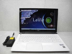 NEC LAVIE NS150BAW　Celeron 3205U 1.50GHz4GB1TBSマルチ無線BluetoothカメラOfficeWindows 10 Home難有り